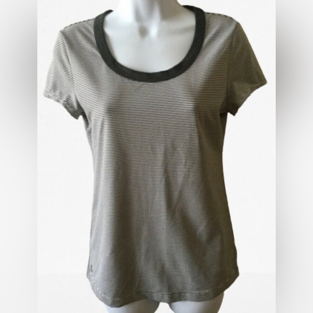 Lole Athletic Top Stripes Size Small P